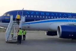 فرود اضطراری هواپیمای آذربایجانی در فرودگاه رشت