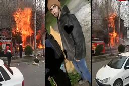  لحظه زنده زنده سوزاندن برادرزن با آتش زدن مغازه توسط داماد کینه جو/ 2 ساعت بعد از تحویل سال در بابل رخ داد/ ویدئو 