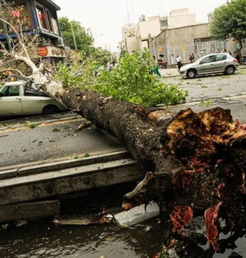 ۵۷۹ مصدوم و ۴ فوتی بر اثر طوفان و سیلاب‌های اخیر کشور 