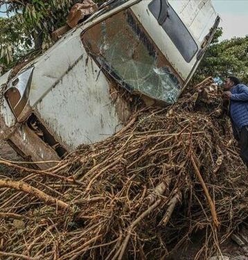 سیل شدید در کنیا هزاران نفر را آواره کرد