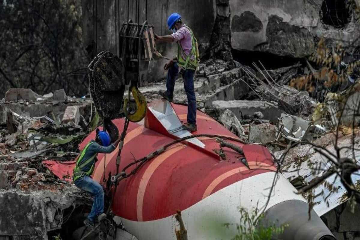علت سقوط هواپیمای هندی با ۲۷۰ مسافر مشخص شد