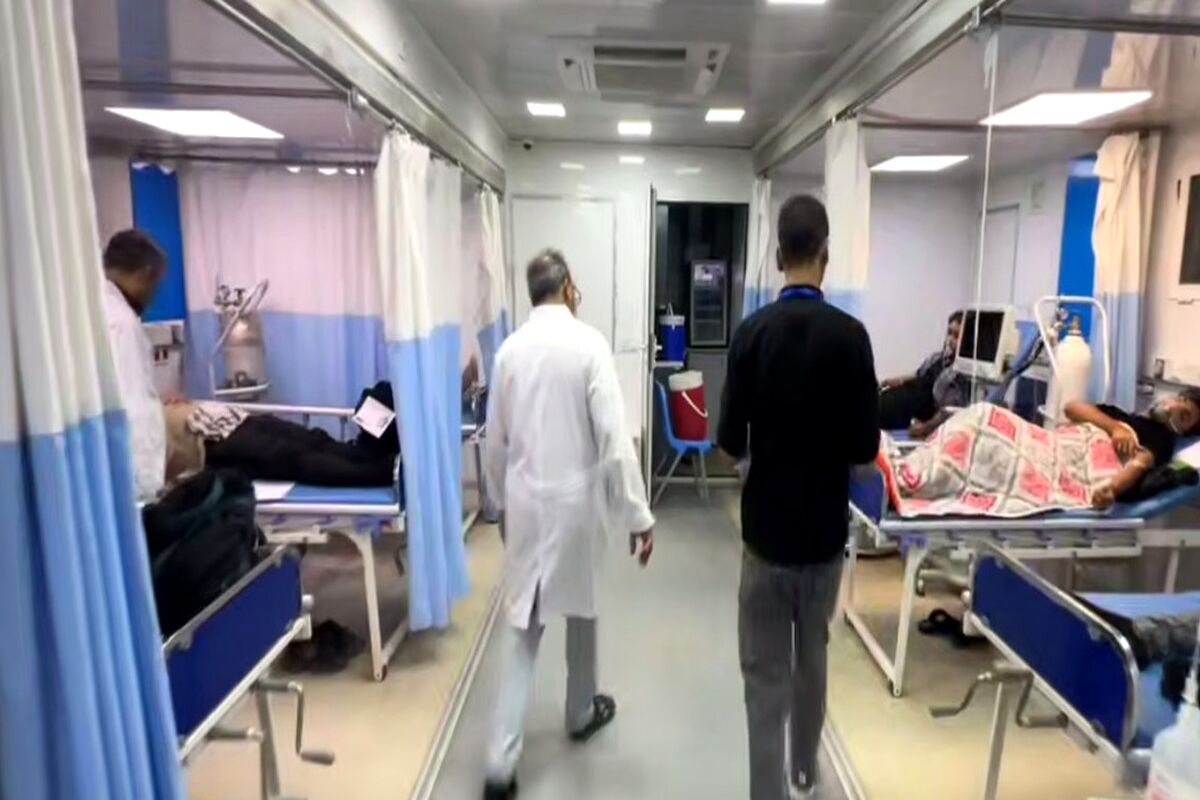 مسمومیت ۱۸ زائر اربعین بر اثر نشت گاز کلر 