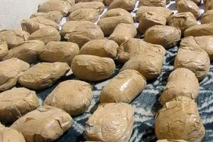 ۱۴۹ کیلو تریاک زن و شوهر قاچاقچی به شیراز نرسید