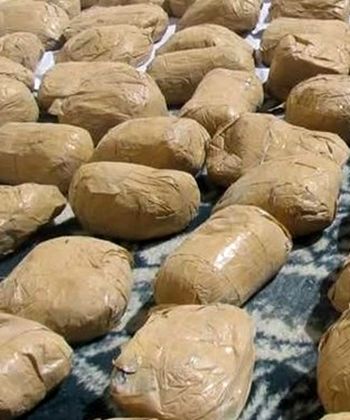 ۱۴۹ کیلو تریاک زن و شوهر قاچاقچی به شیراز نرسید