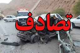 تصادف مرگبار در بامداد امروز/ فوت پسر 10 ساله/ ویدئو 