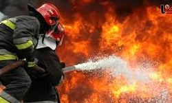 آتش سوزی در بیمارستان شهدای تجریش