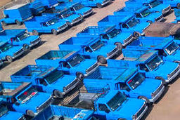 سرقت خودروهای نیسان آبی در تهران، فروش در پاکستان