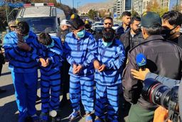 تصاویری از بازگشت زورگیران پل پارک وی به محل جرم/ سارقان: غلط کردیم/ ویدئو