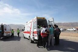 واژگونی مرگبار خودروی زائران اربعین 