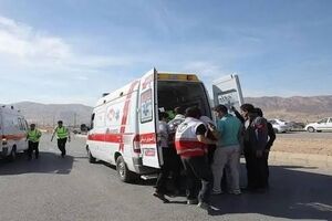 واژگونی مرگبار خودروی زائران اربعین 