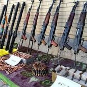 یک باند قاچاق سلاح در مریوان منهدم شد 