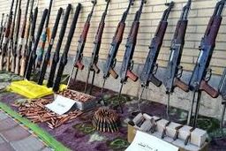 یک باند قاچاق سلاح در مریوان منهدم شد 