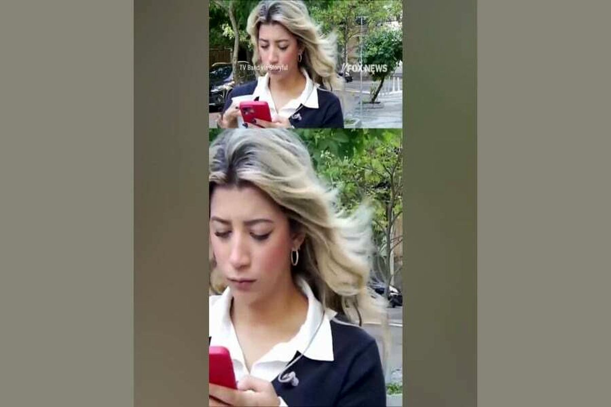 سرقت موبایل خبرنگار فاکس‌نیوز در آنتن زنده/ ویدئو