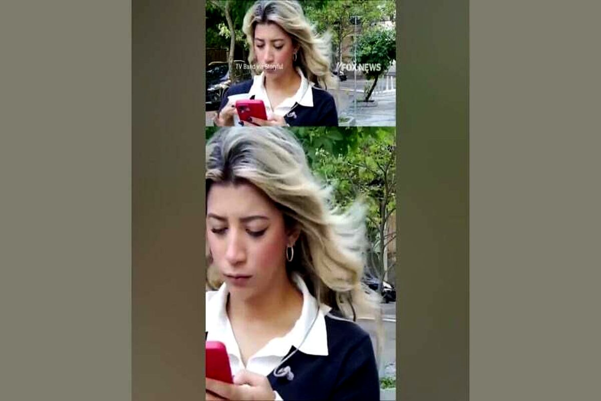 سرقت موبایل خبرنگار فاکس‌نیوز در آنتن زنده/ ویدئو