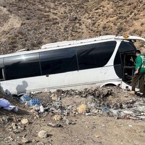 واژگونی اتوبوس در محور هراز/ حادثه بدون فوتی اما با مصدومیت ۱۰ نفر گزارش شد 