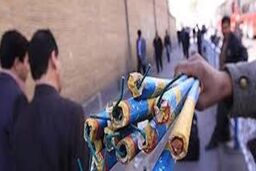 نابیناشدن عابر پیاده بخاطر برخورد نارنجک با چشمش/ ویدئو
