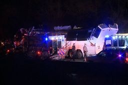 ۱۰ کشته در سانحه تصادف در مکزیک/ ویدئو