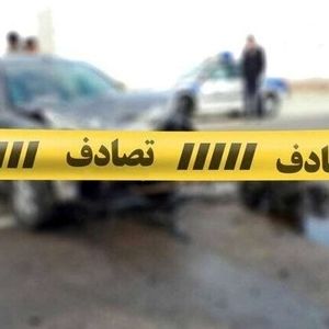 تصادف شدید خودروی رانا با پراید و موتورسیکلت در این خیابان تهران