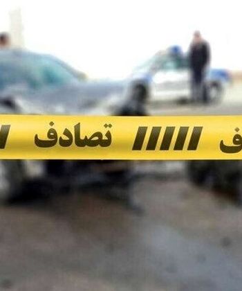 تصادف شدید خودروی رانا با پراید و موتورسیکلت در این خیابان تهران