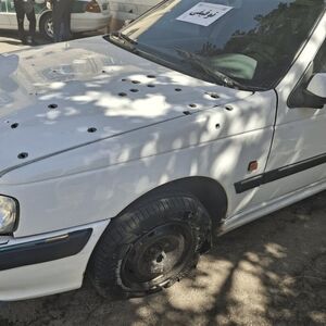 تصاویری از یک پژوپارس که برای قاچاق مواد مخدر استفاده می‌شد