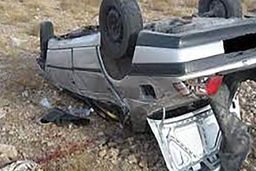 تصادف مرگبار پژو 405 با روآ در جاده بناب 