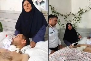روایت تلخ یک سرباز پلیس راه پس از ۱۴ سال زندگی نباتی/ دستور ویژه رئیس پلیس راه فراجا برای حمایت از خانواده «ابوالفضل»/ ویدئو