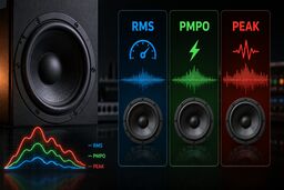 توان RMS، PMPO و Peak در اسپیکر یعنی چه؟ راهنمای کامل توان واقعی بلندگو
