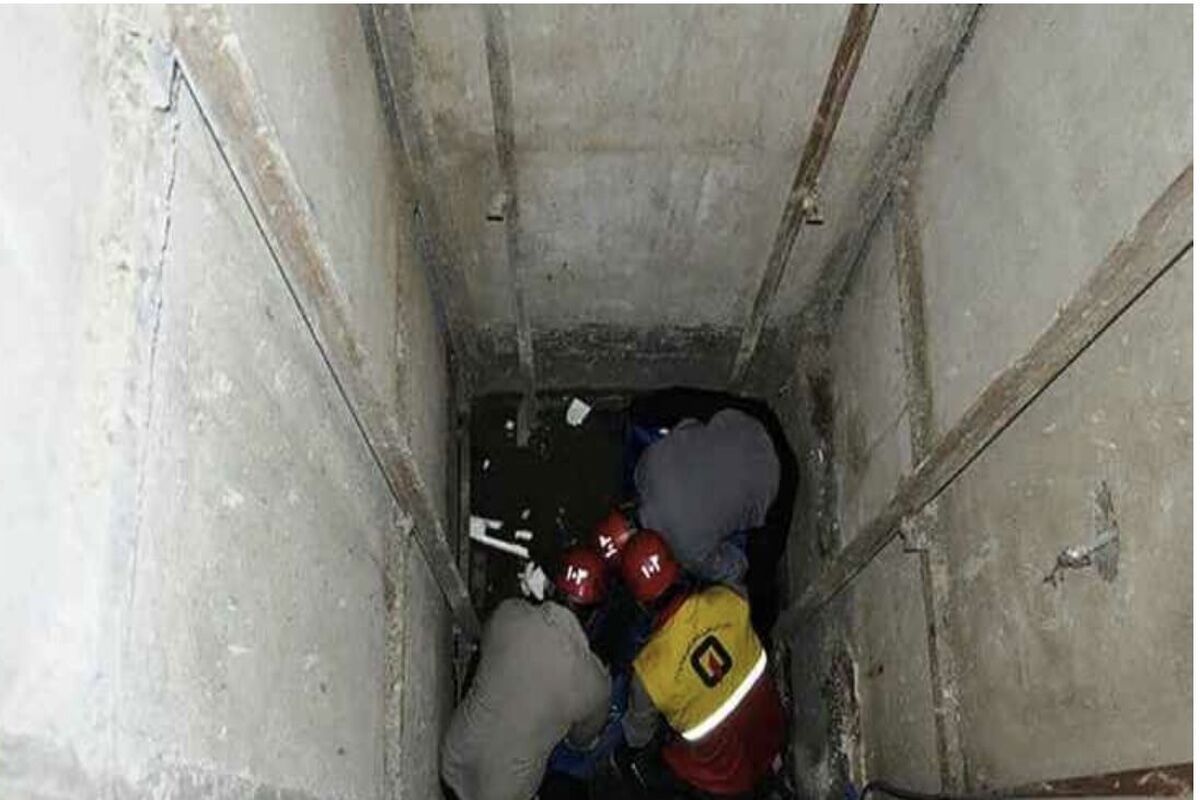 سقوط آسانسور در ایلام حادثه آفرید