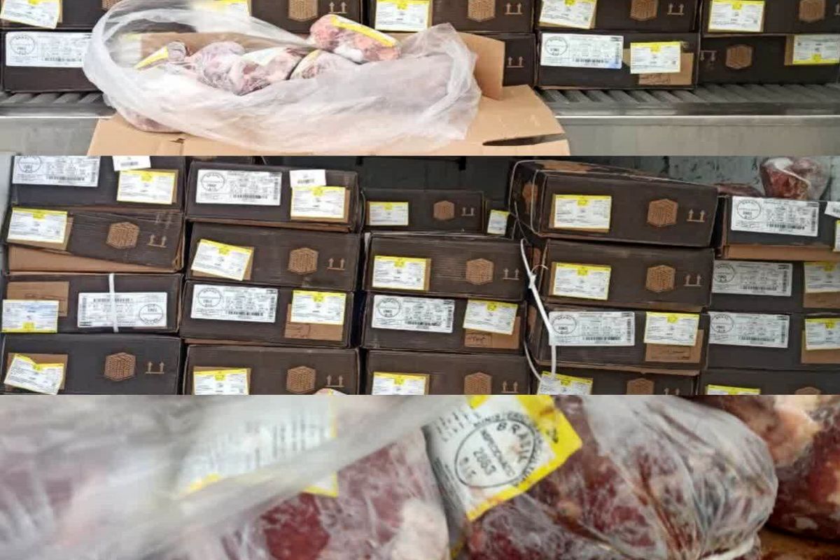 کشف چندین تن گوشت قرمز احتکاری در تبریز 