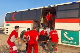 حادثه شدید برای اتوبوس زائران اربعین در مرز مهران/ تا این لحظه ۴۳ نفر مصدوم شدند