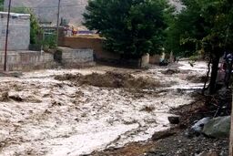 مرگ دردناک کودک 10 ساله در باران شدید بهشهر/ ویدئو