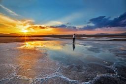 خطرات دریاچه نمک قم و ارومیه دردسر ساز شد - 1404