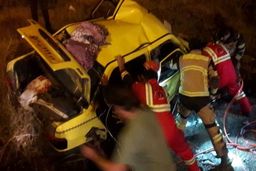 شب پرحادثه پرایدی در قزوین