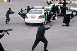 درگیری خونین شرور سابقه‌دار با پلیس در نظرآباد