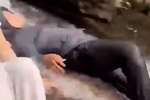 سقوط مرگبار بالای آبشار؛ پیکر زن جوان پس از یک روز پیدا شد/ ویدئو