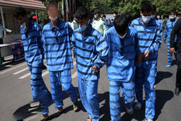دستگیری پنج سارق خشن که در شب‌های پرالتهاب تهران زورگیری می‌کردند