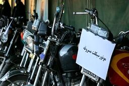  دزدان موتورسیکلت ها در دام پلیس 
