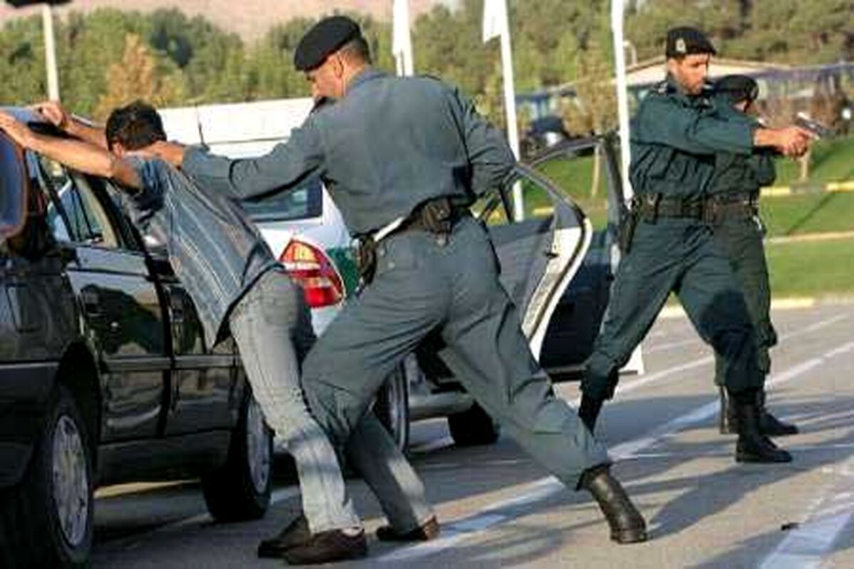 شلیک پلیس برای متوقف کردن سارقان حرفه‌ای