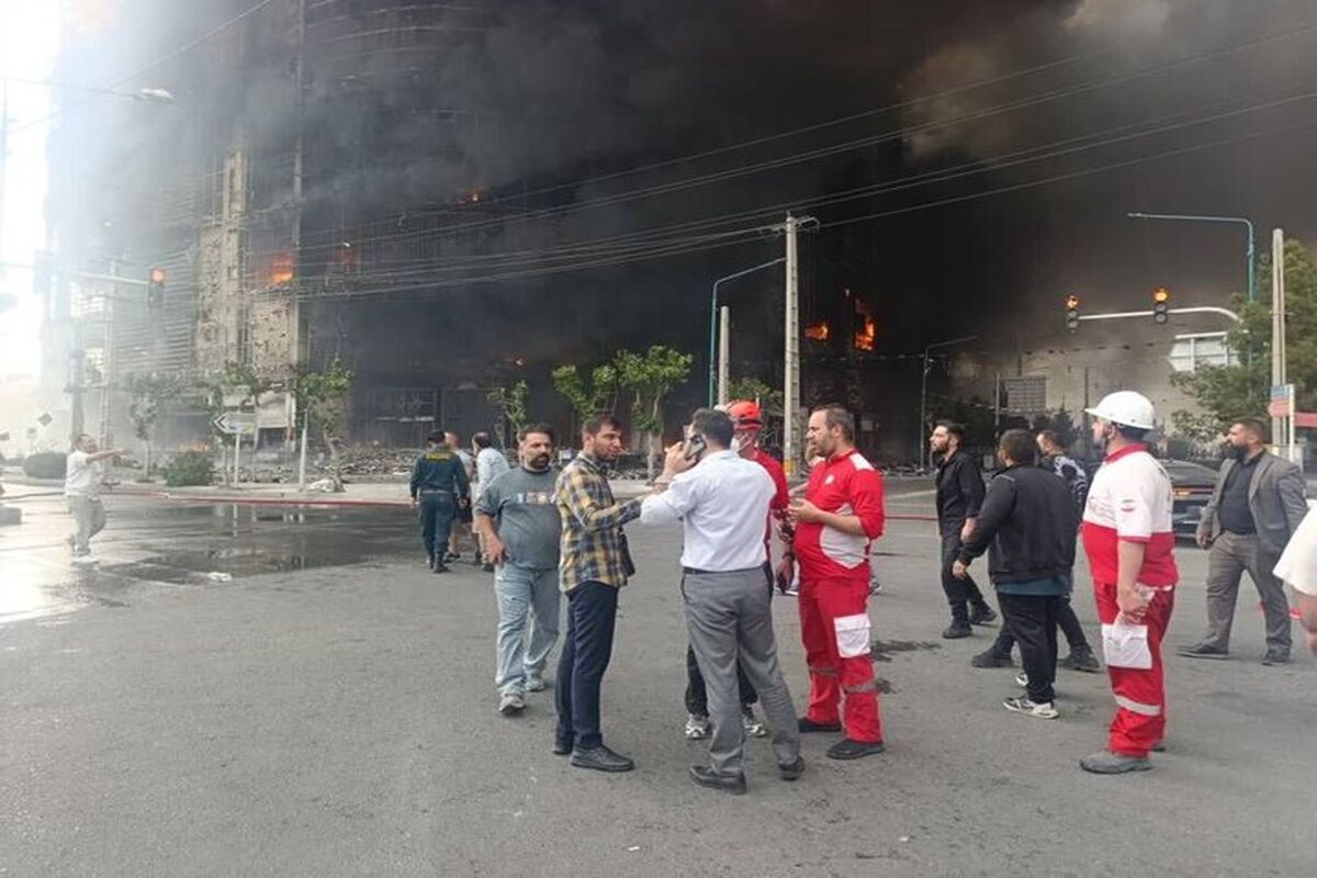 آمار جان باختگان حادثه آتش سوزی پاساژ ارغوان اعلام شد