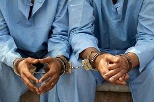 لحظه دستگیری سارقان قمه‌به‌دست در عملیات پلیس/ ویدئو 