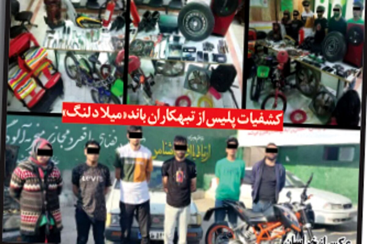 تبهکاران باند«میلاد لنگ» در چنگ پلیس