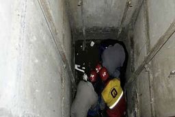 نجات نوجوان سقوط کرده در چاه عمیق