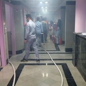 آتش‌سوزی در بیمارستان شهید بهشتی