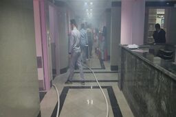 آتش‌سوزی در بیمارستان شهید بهشتی