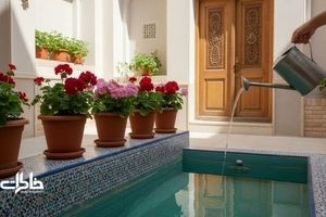 خانه‌های قدیمی چرا حس آرامش بیشتری داشتند؟ از حیاط و شمعدانی تا سایه و آب