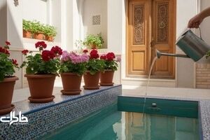 خانه‌های قدیمی چرا حس آرامش بیشتری داشتند؟ از حیاط و شمعدانی تا سایه و آب