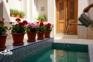 خانه‌های قدیمی چرا حس آرامش بیشتری داشتند؟ از حیاط و شمعدانی تا سایه و آب