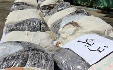 توقیف خودروی حامل ۲۱ کیلو تریاک در محور هراز