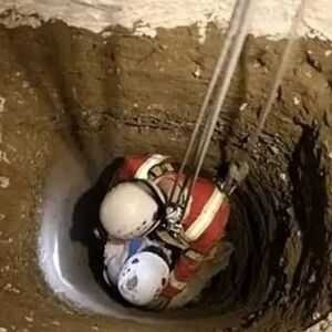 مرگ تلخ 2 مرد در سقوط به چاه 20 متری 