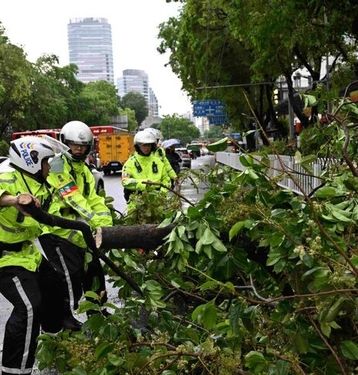 طوفان شدید در جنوب چین